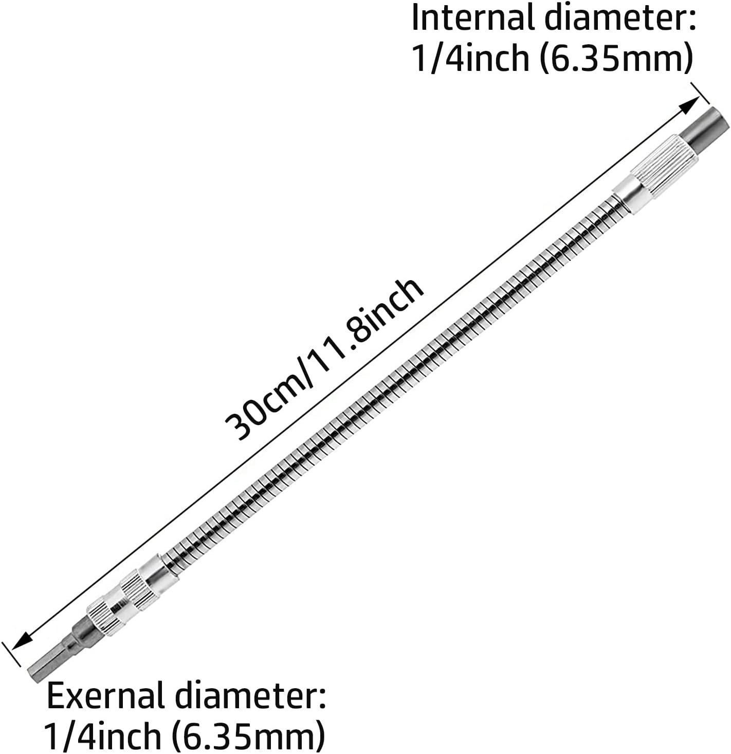 TurnEase™ Universal flexible shaft Extension Bit Holder