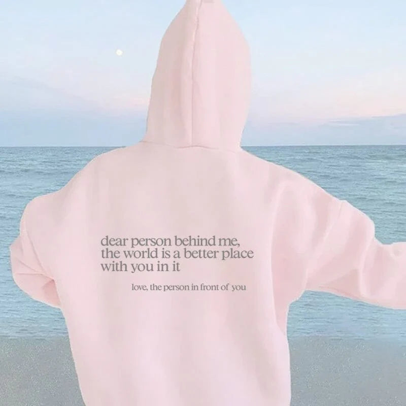 🔥LAST DAY 49% OFF🔥Unisex 'Dear Person Behind Me' hoodie