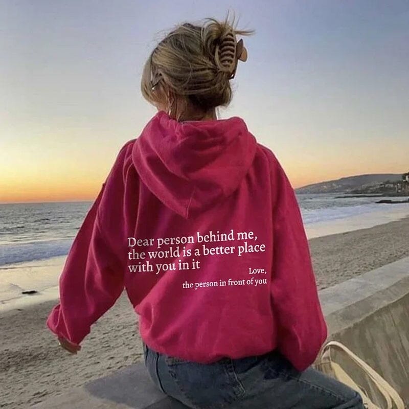 🔥LAST DAY 49% OFF🔥Unisex 'Dear Person Behind Me' hoodie