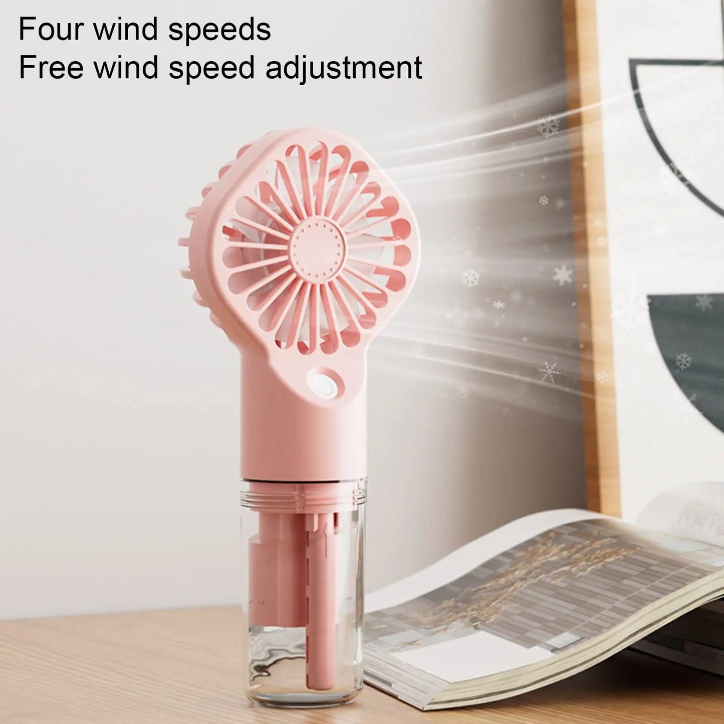 IceMist™ NEW Portable Mist Mini Cooler Fan