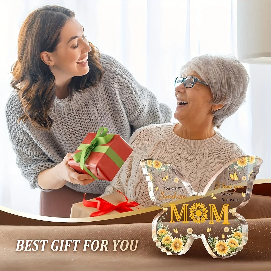 Acrylic Butterfly Ornaments For Mom| Sparkly Lights™