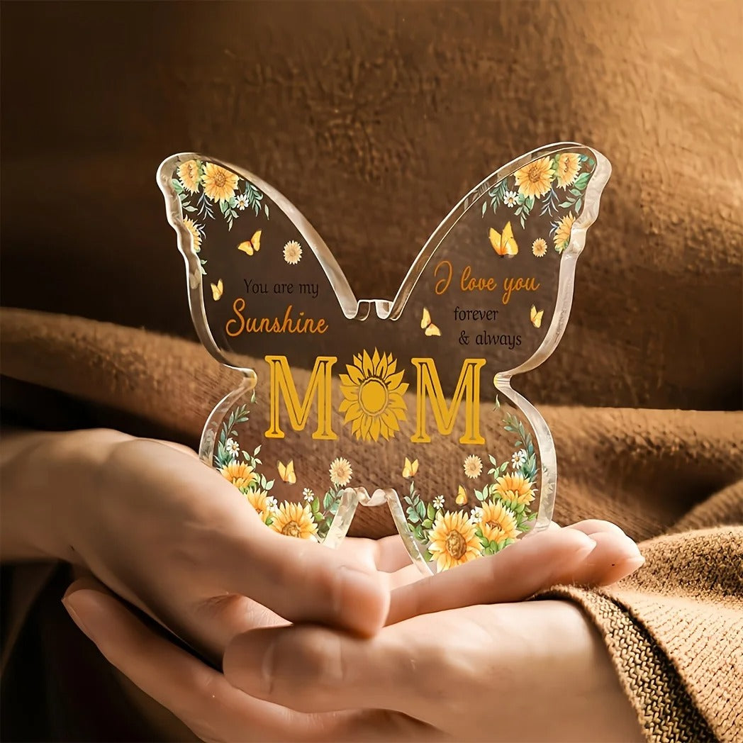 Acrylic Butterfly Ornaments For Mom| Sparkly Lights™