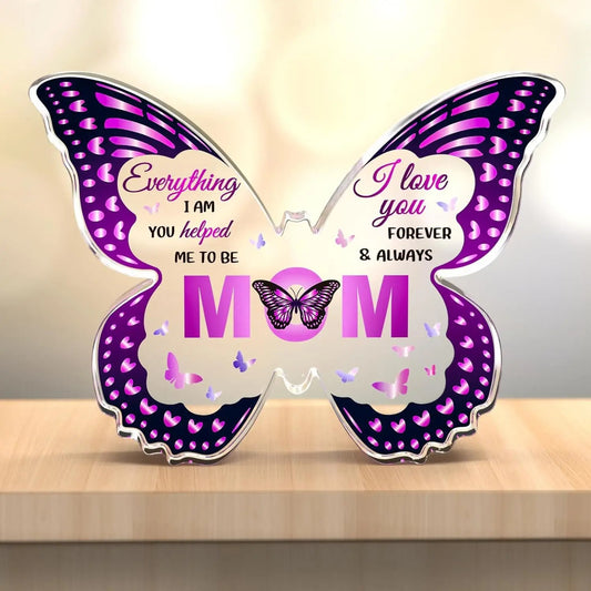 Acrylic Butterfly Ornaments For Mom| Sparkly Lights™