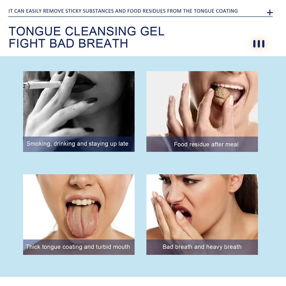 🔥LAST DAY 80% OFF🔥Tongue Cleaning Gel Set