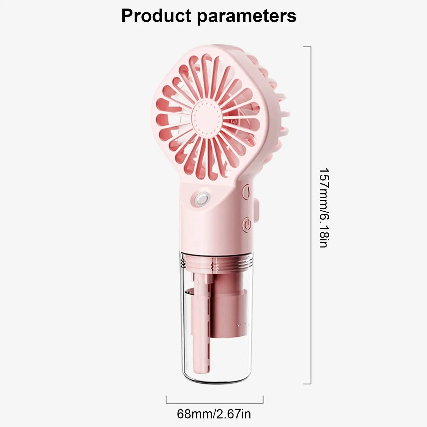 IceMist™ NEW Portable Mist Mini Cooler Fan