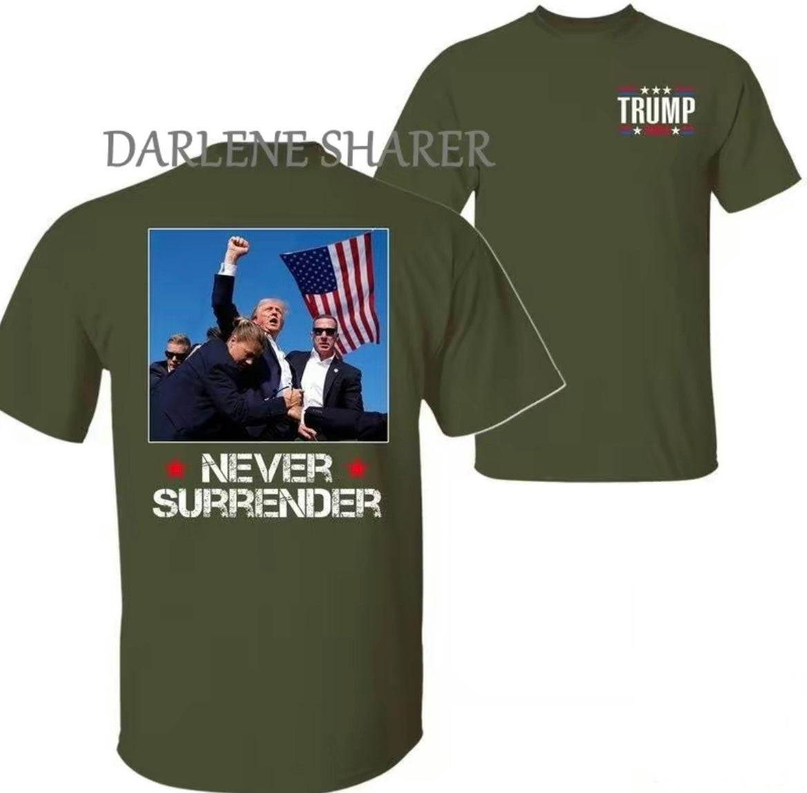 Unisex NEVER SURRENDER T-shirt