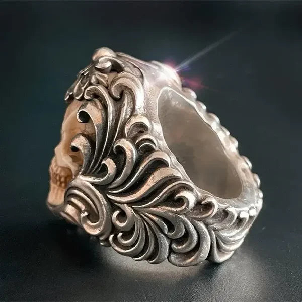 🔥LAST DAY 60% OFF🔥 DarkEmbrace™💀Vintage Armor Antler Skull Ring