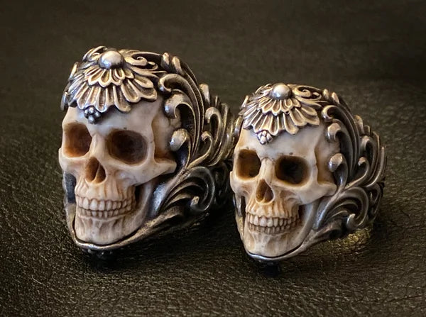 🔥LAST DAY 60% OFF🔥 DarkEmbrace™💀Vintage Armor Antler Skull Ring