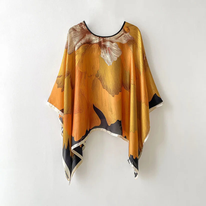 Women's Summer Pullover Silk Shawl