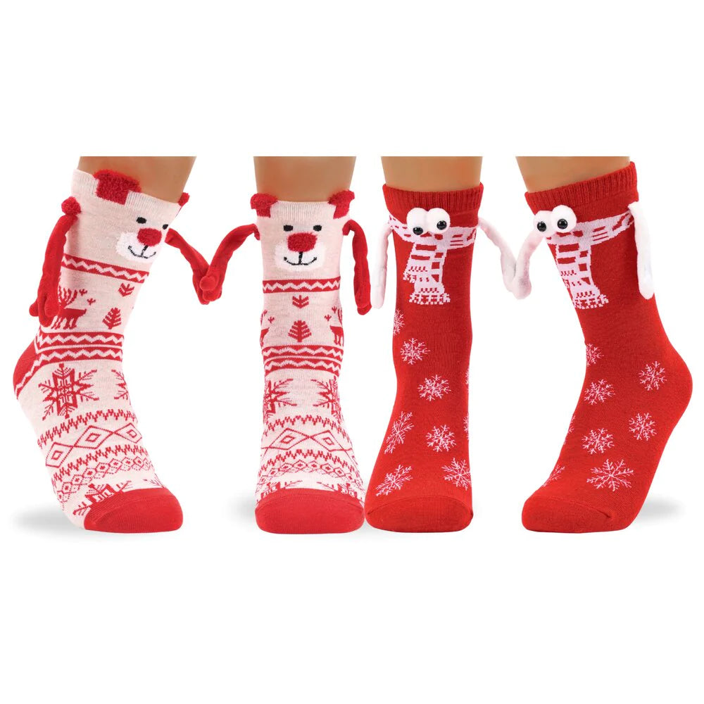 PairPals™:Magnetic Christmas Socks