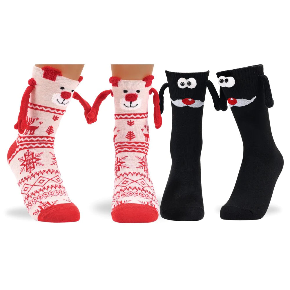 PairPals™:Magnetic Christmas Socks