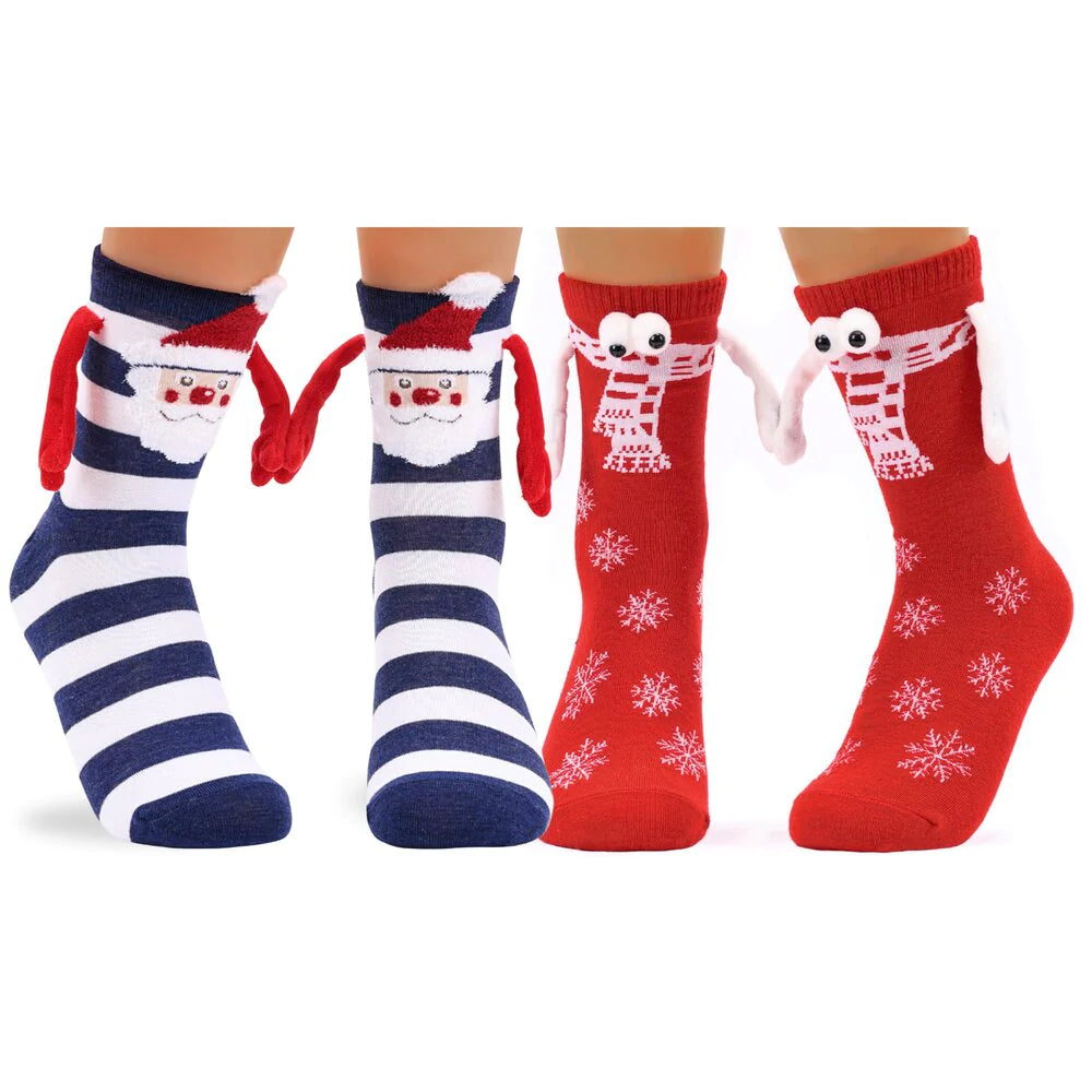 PairPals™:Magnetic Christmas Socks