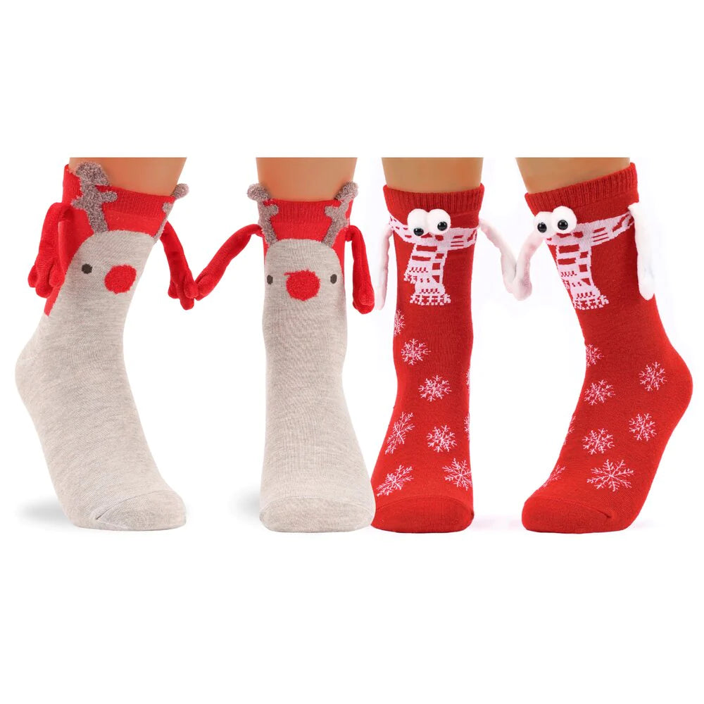 PairPals™:Magnetic Christmas Socks