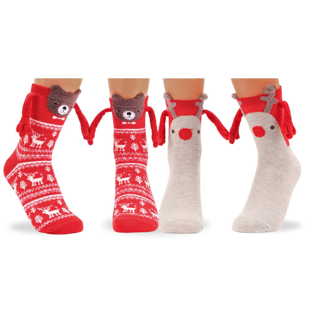 PairPals™:Magnetic Christmas Socks