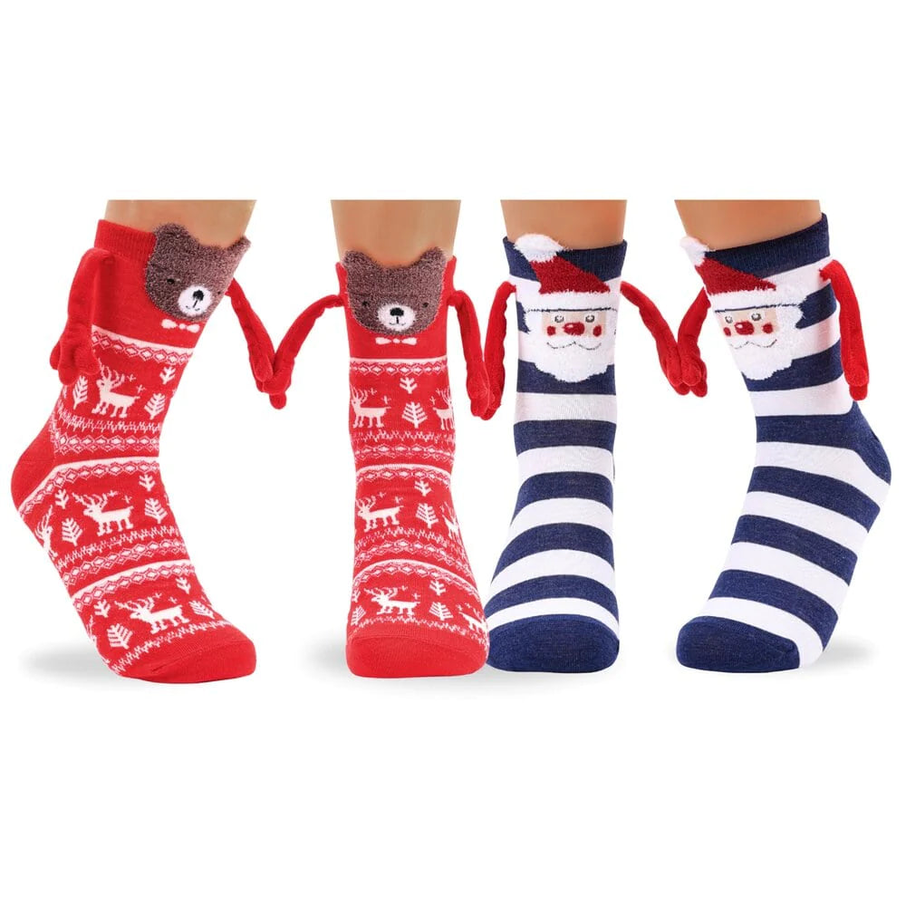 PairPals™:Magnetic Christmas Socks