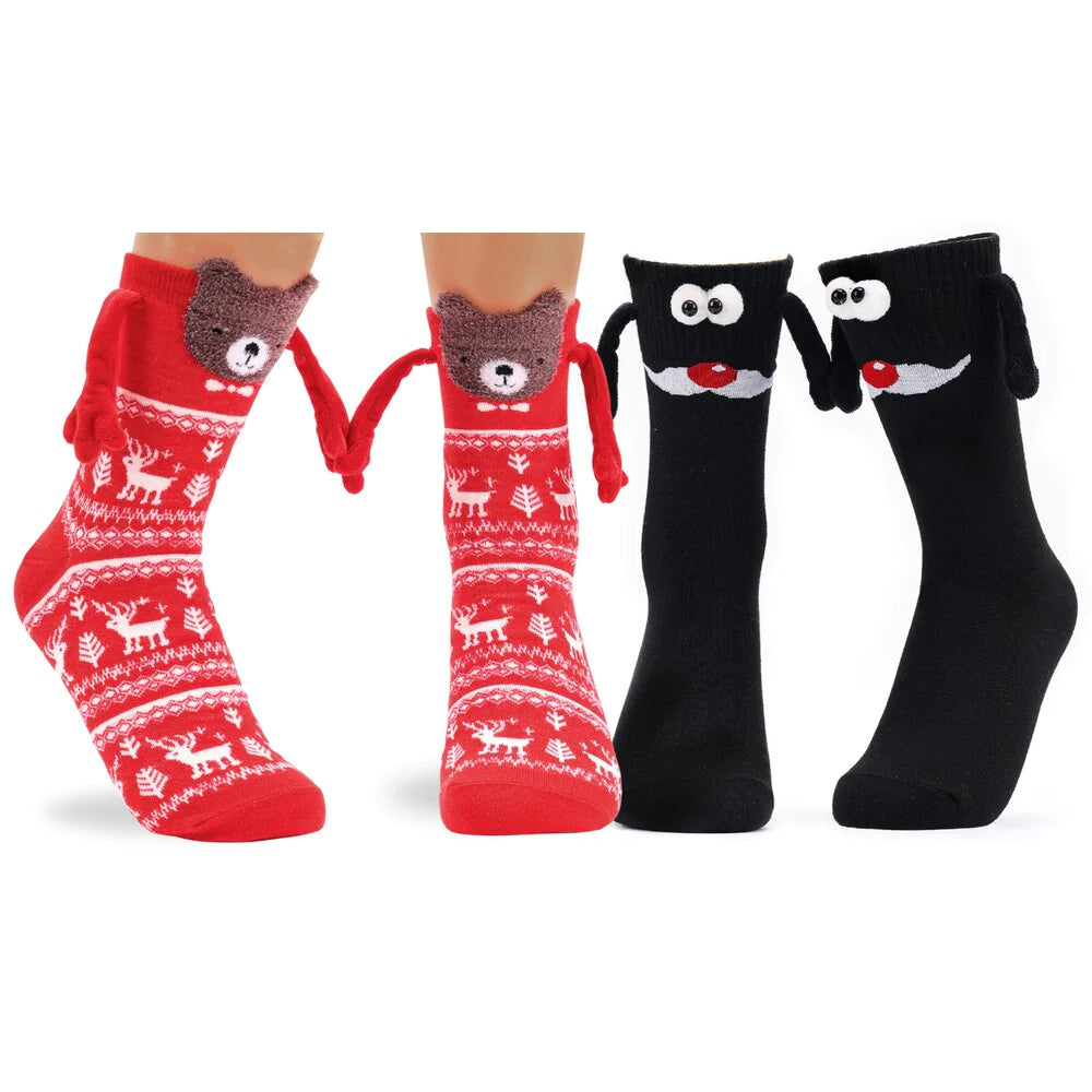 PairPals™:Magnetic Christmas Socks