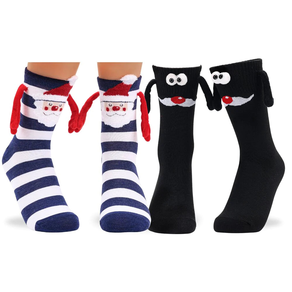 PairPals™:Magnetic Christmas Socks