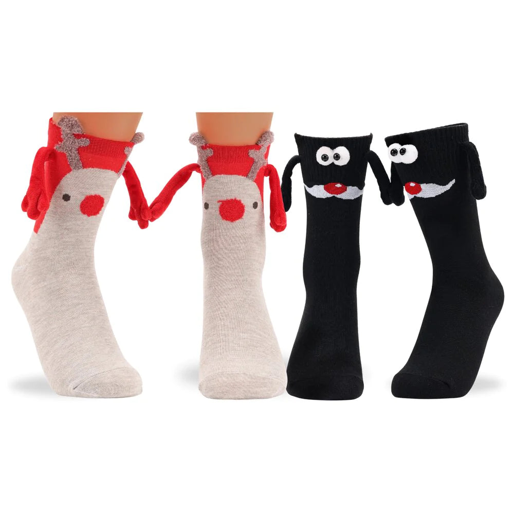 PairPals™:Magnetic Christmas Socks