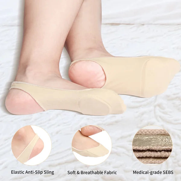 PediReliefMaster™ Sock-Style Ball of Foot Cushions for Women