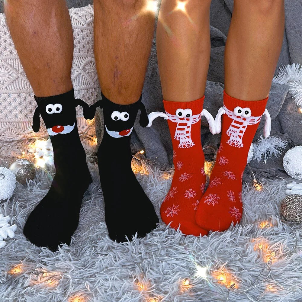 PairPals™:Magnetic Christmas Socks