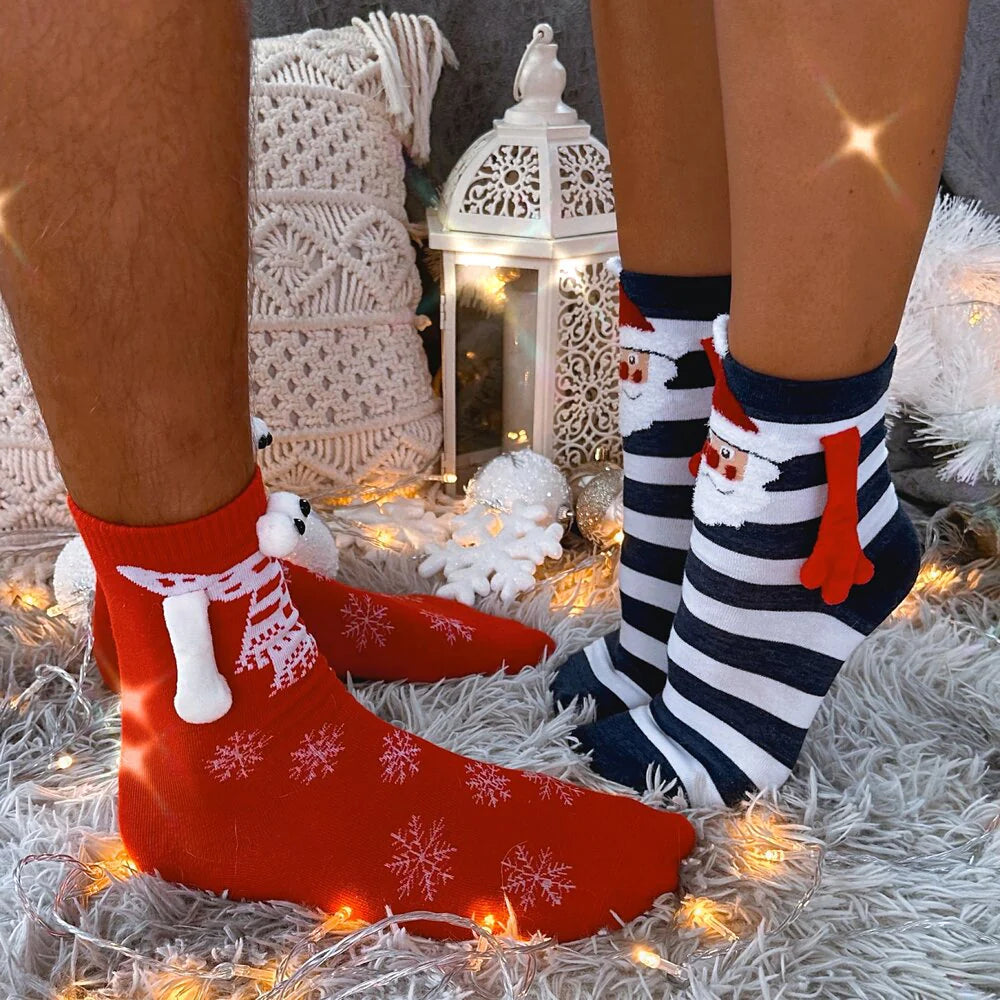 PairPals™:Magnetic Christmas Socks