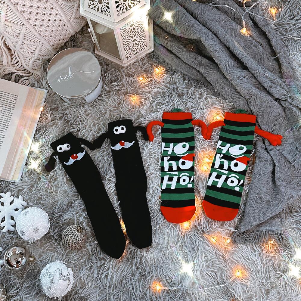 PairPals™:Magnetic Christmas Socks