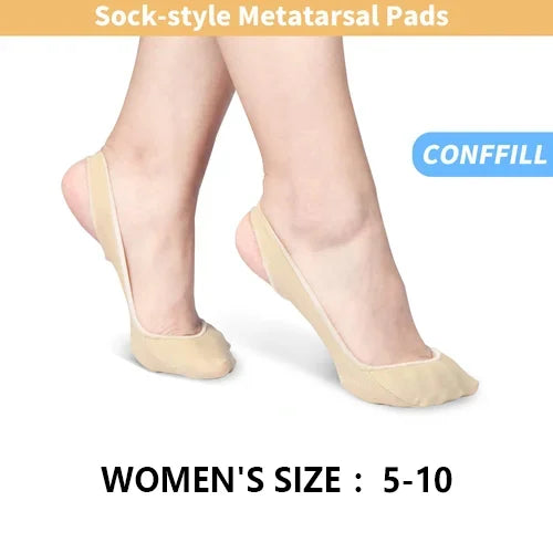 PediReliefMaster™ Sock-Style Ball of Foot Cushions for Women