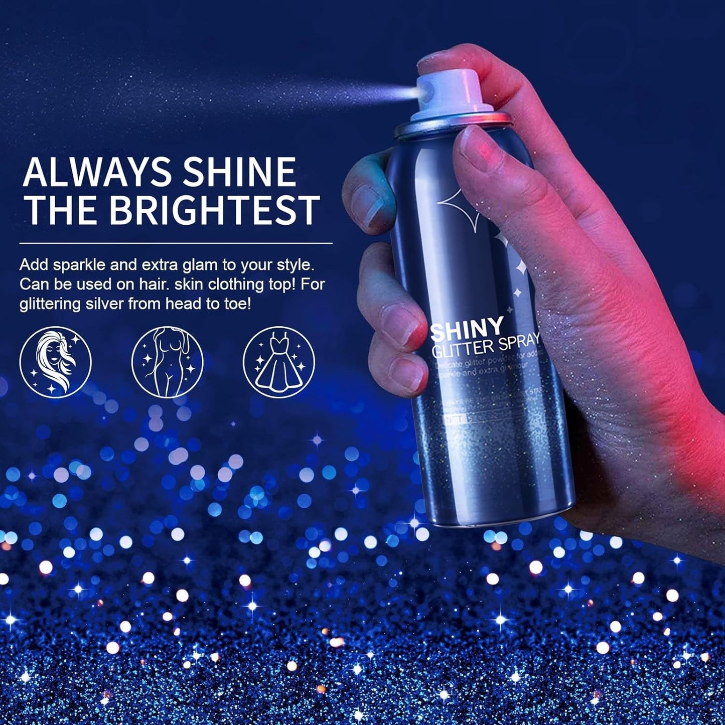 TwinkleToss™ Glitter Spray