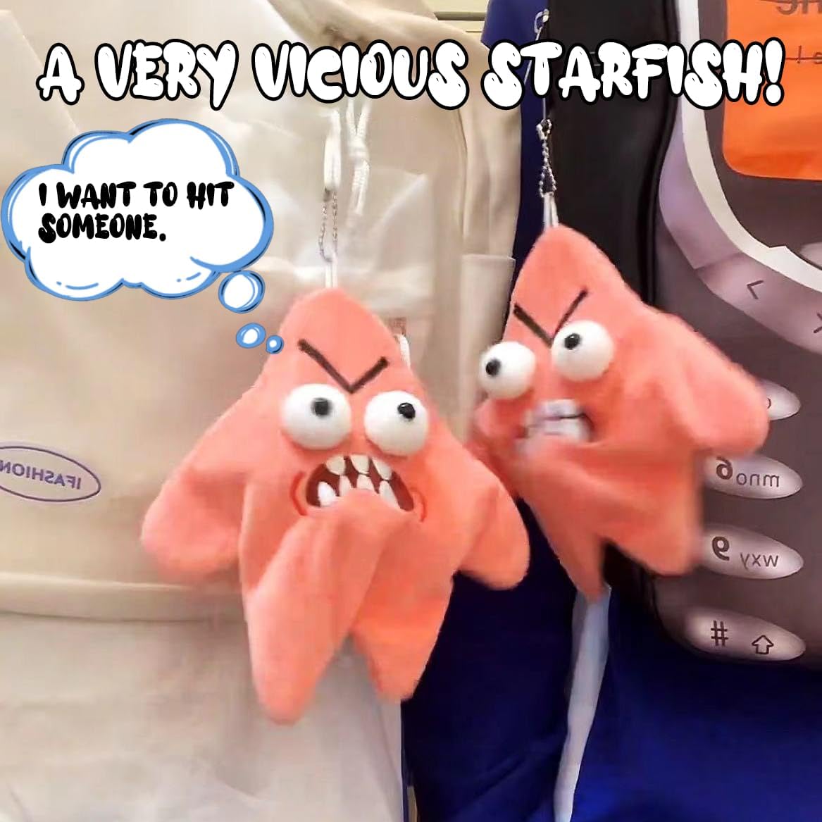 StarfishX™ Angry Starfish Plush Doll