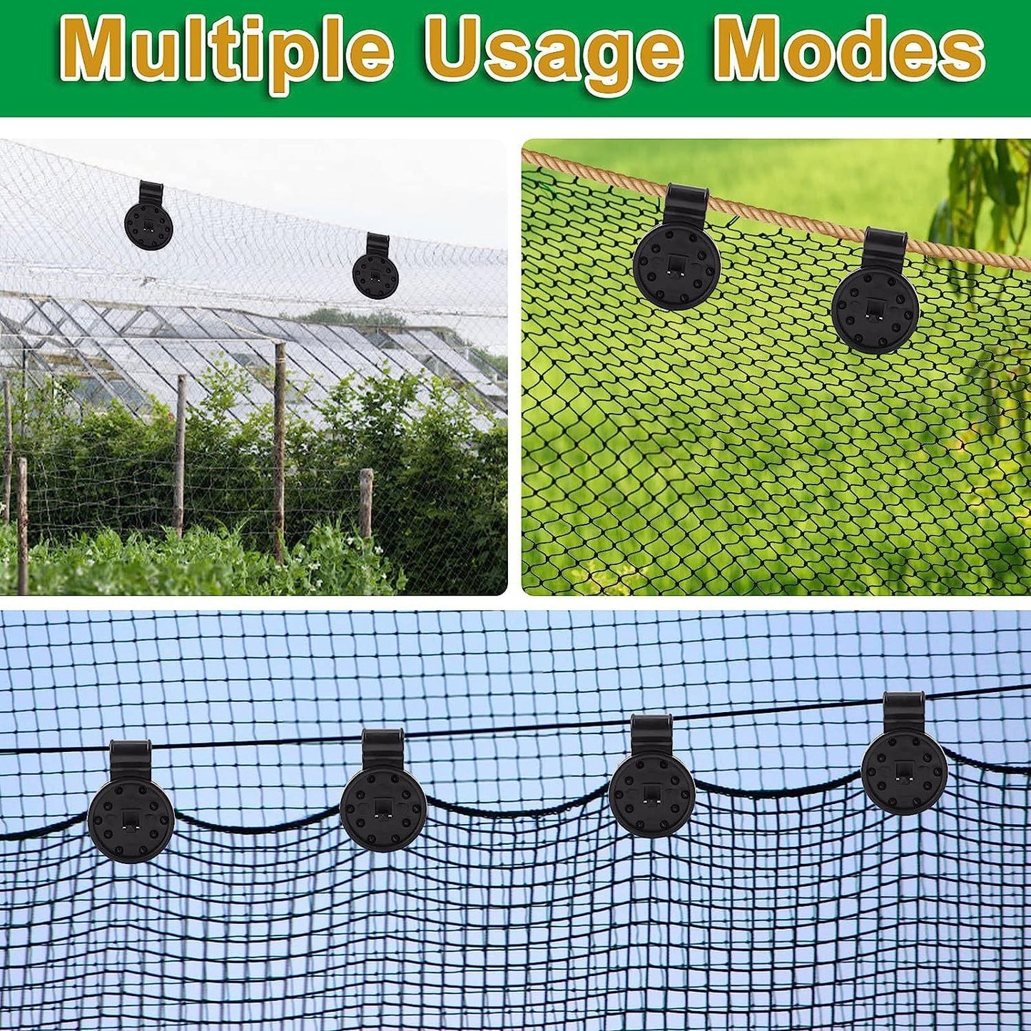 🔥SUMMER HOT SALE - Newly upgraded Reusable Shade Cloth Heavy Duty Lock Grip