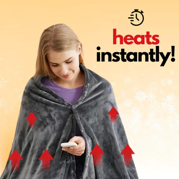 WarmWrap™ Heated Blanket Sweater