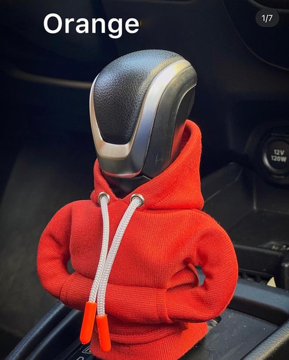 🔥LAST DAY 49% OFF🔥 2023 New Hoodie Car Gear Shift Cover