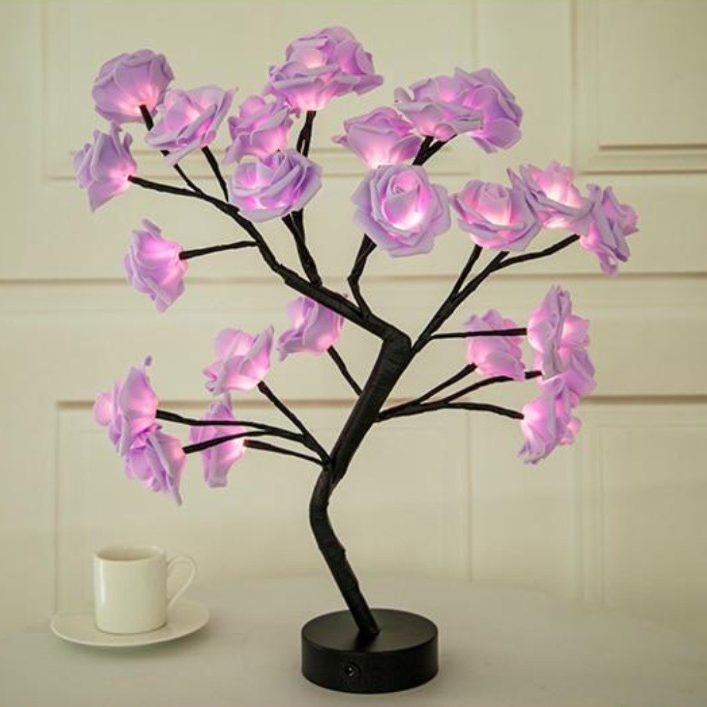 The Rose Tree Lamp | Sparkly Lights™