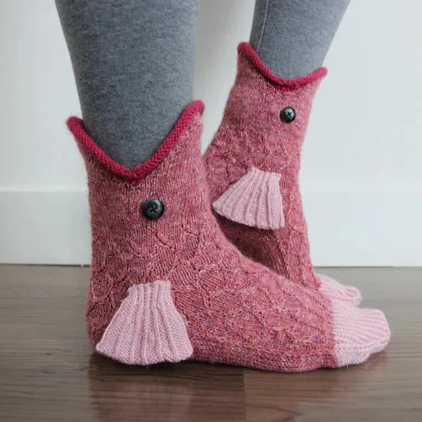 🎉 Last Day 70% OFF 🎉3D Knit Crocodile Socks